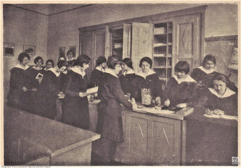sklepik szkolny 1929 rok