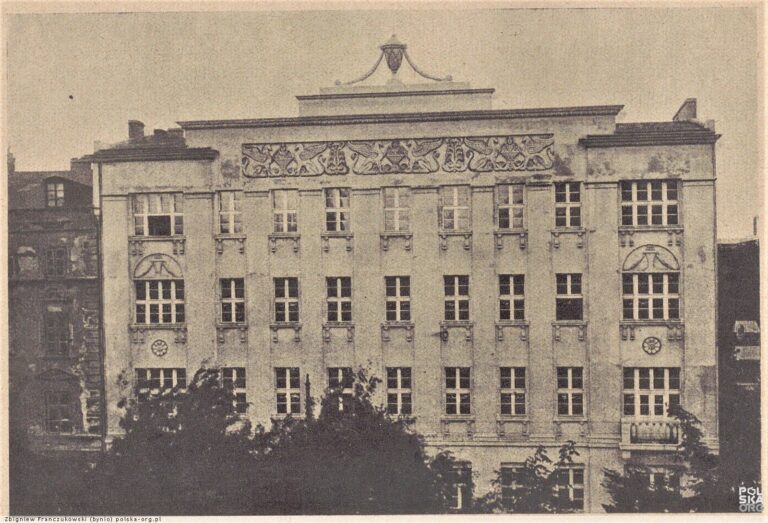 rok 1929 budynek nr 41 ul kopernika mikolaja lodz 9107383